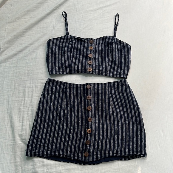 super cute button striped set - Picture 5 of 13